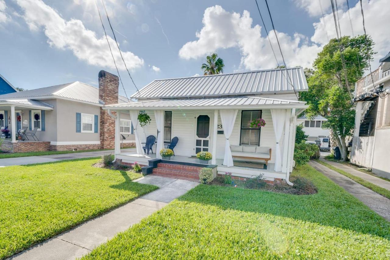 Updated Early 1900S 2Br Cottage Walking Distance To Downtown With Onsite Parking St. Augustine Extérieur photo