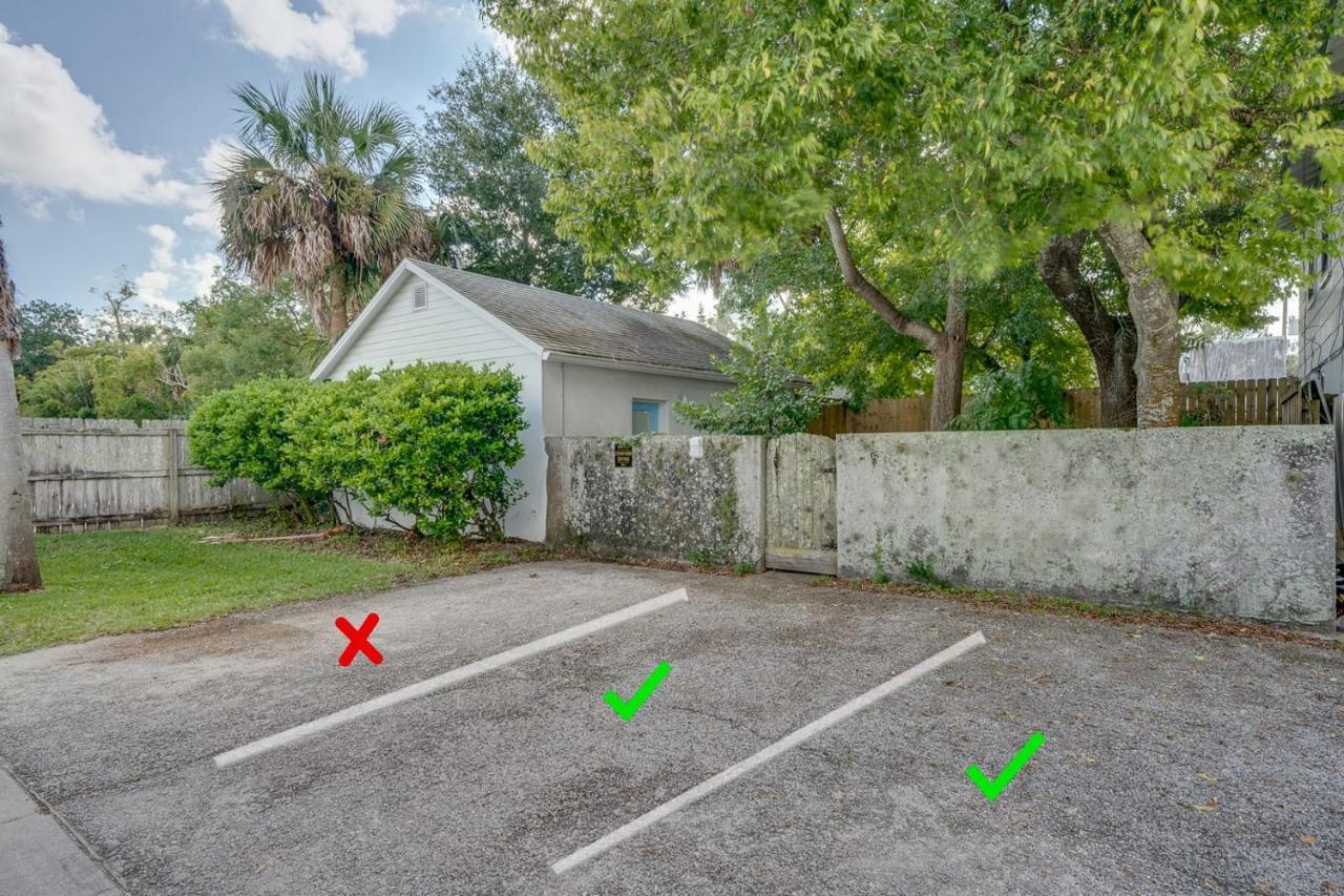Updated Early 1900S 2Br Cottage Walking Distance To Downtown With Onsite Parking St. Augustine Extérieur photo