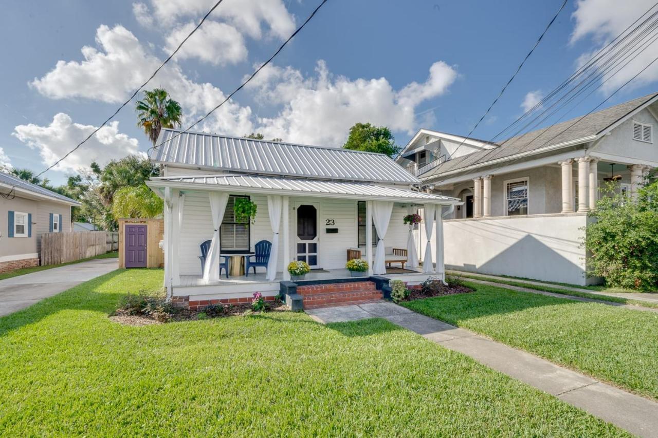 Updated Early 1900S 2Br Cottage Walking Distance To Downtown With Onsite Parking St. Augustine Extérieur photo